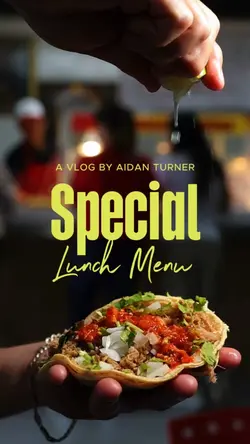 Special Lunch Menu
