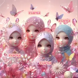 3d animasi berempat 