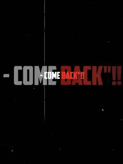 Iam Come Back..☠️