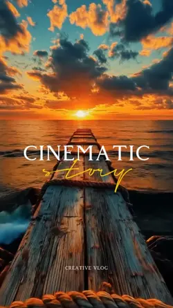 cinematic sunset