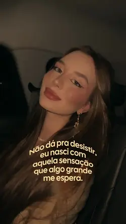 NÃO DÁ PRA DESISTIR 