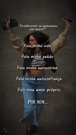 Por mim...