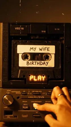 Birthday My Wife