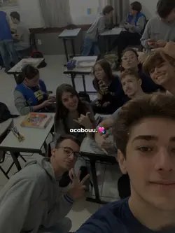 acabou.