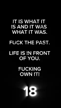 It is what it is