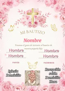 Bautizo Invitación 