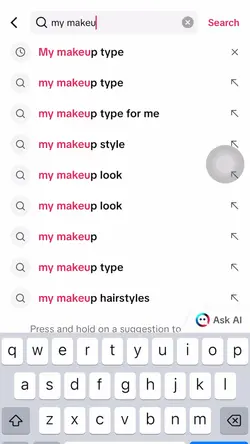 My makeup type