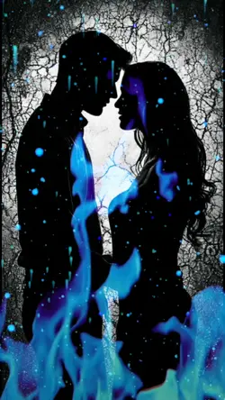Blaue Flamme 