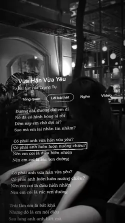Lời vừa hận vừa yêu