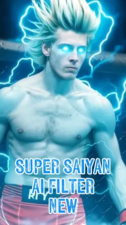 Super saiyan filter🔥