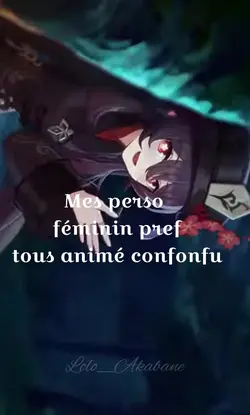 Personnages féminin 