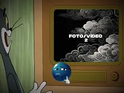 fiquei assustado