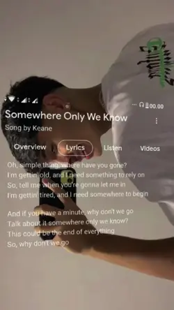somewhere only 