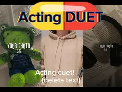 Acting duet!!
