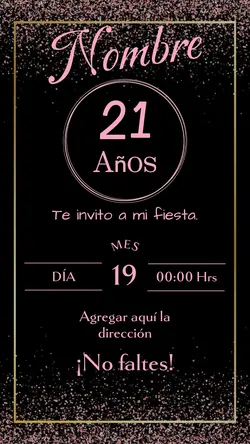 Invitación cumpleaño