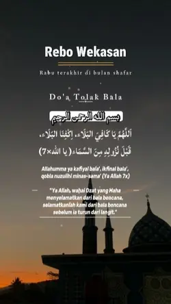 Do'a Tolak Bala