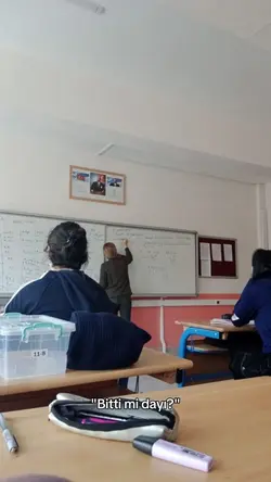 Bitti yeğen...