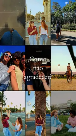 Como não agradecer?