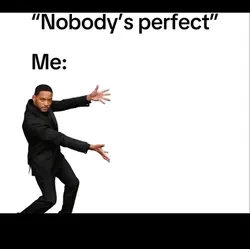 Nobody's perfect