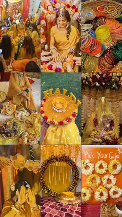 Mayon/haldi day 