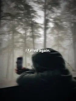 I failed again.