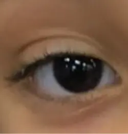 Eyes as a kid