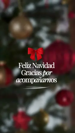 Feliz Navidad frase