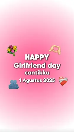 Happy girlfriend day
