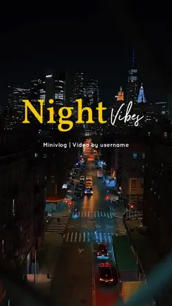 Night vibes