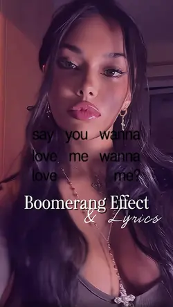 boomerang effect.