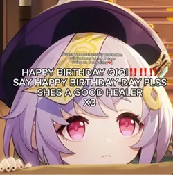 HAPPY BIRTHDAY QIQI‼️