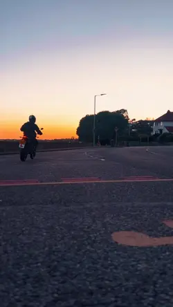 Evening ride 