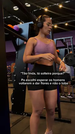 Ta solteira porque?