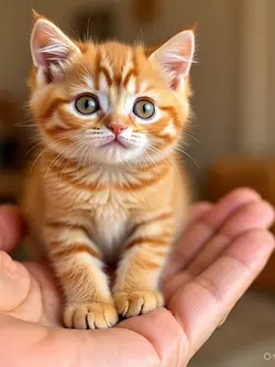 anak kucing oren