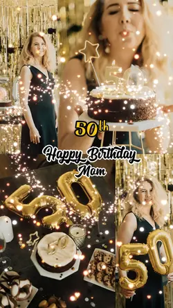 HBD Mom 50th