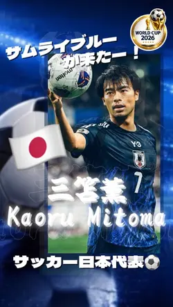 【サムライブルーが来たー!】日本代表選手
