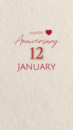 12 January Anniversa
