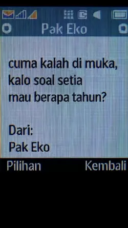 cuma kalah dimuka