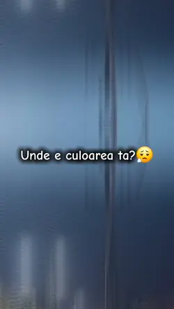 "unde e culoarea ta"