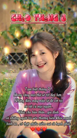 Chào tháng tám 🍀