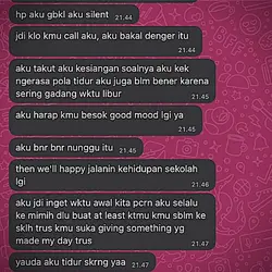ss chat berjalan