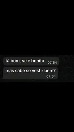 Você sabe se vesti ?