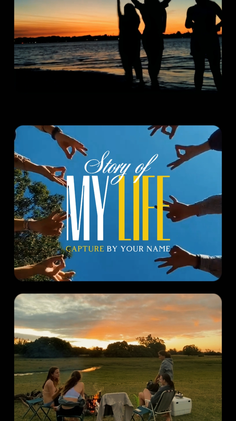 capcut template cover