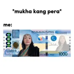mukha kang pera
