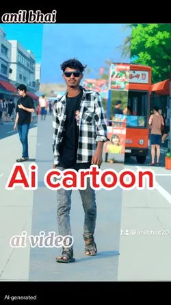 Ai cartoon character