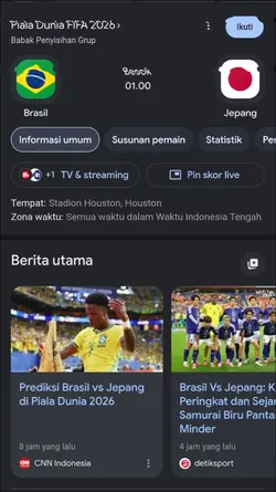 brasil vs jepang
