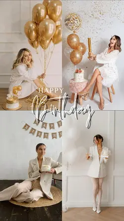 Birthday collage