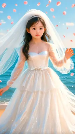 AI kid bride filter 