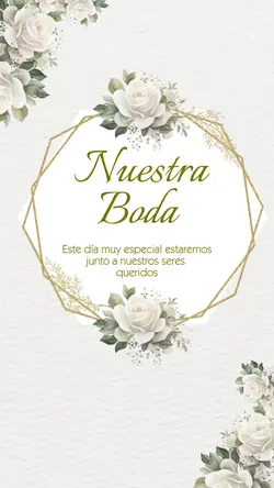 Boda invitación