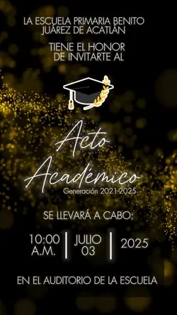Invitación Graduació
